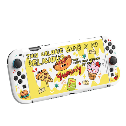 Jemdo for Switch 2 Scratch-Resistant Clear Protective Case