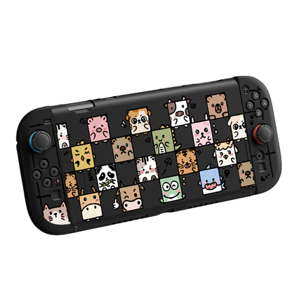 Jemdo for Switch 2 Scratch-Resistant Clear Protective Case