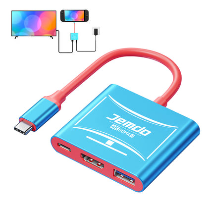 Jemdo USB-C to HDMI Dock for Switch 2/OLED