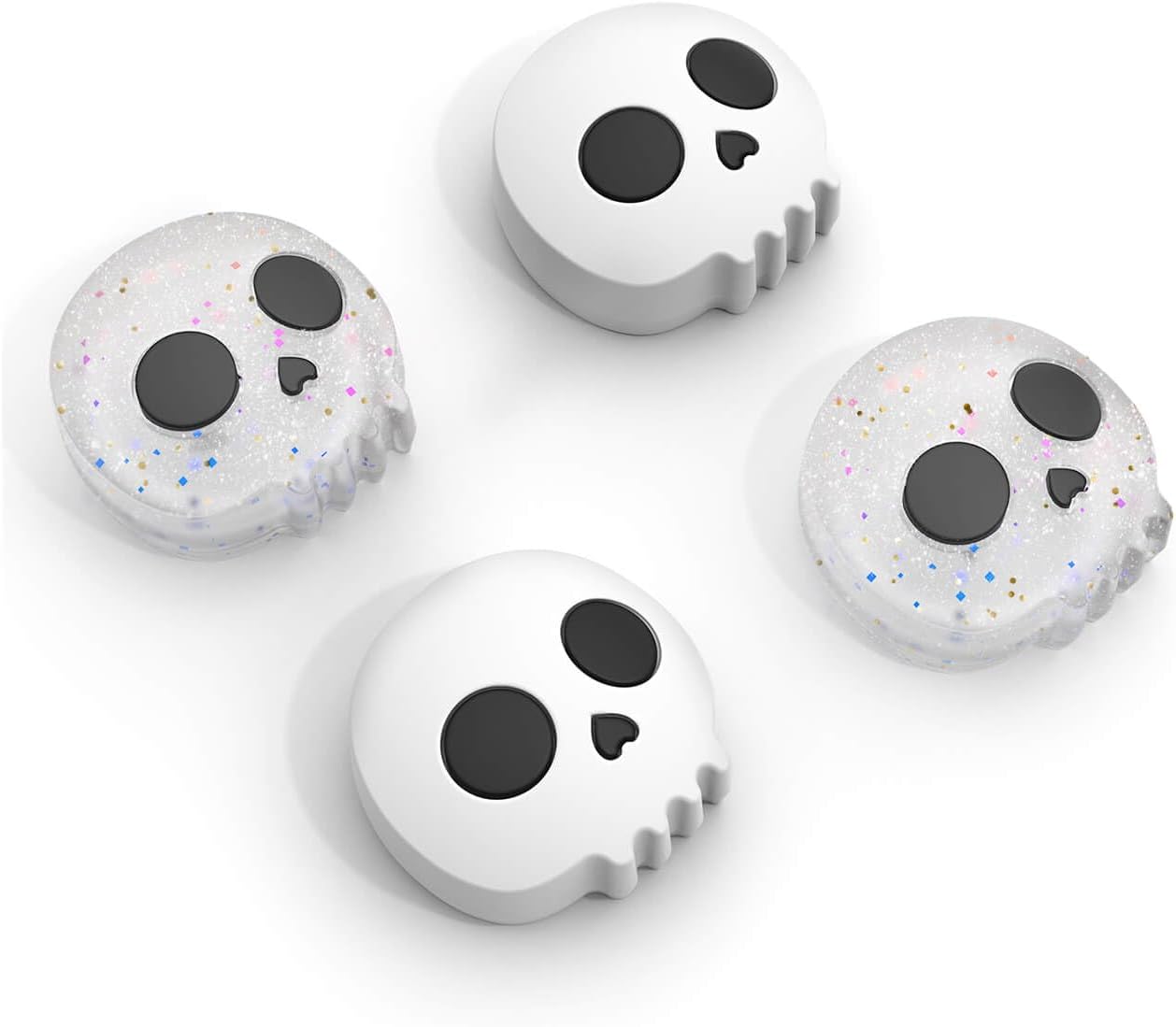 Jemdo Joy-Con 2 Controller Grip & Button Cap Set