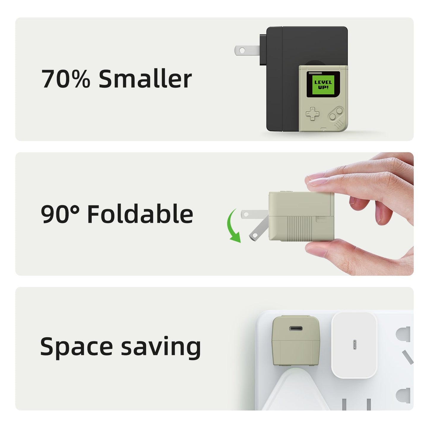 Jemdo 33W GaN Charger Set