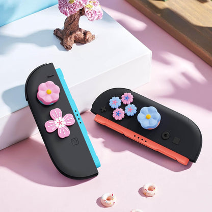 Jemdo Joy-Con 2 Controller Grip & Button Cap Set