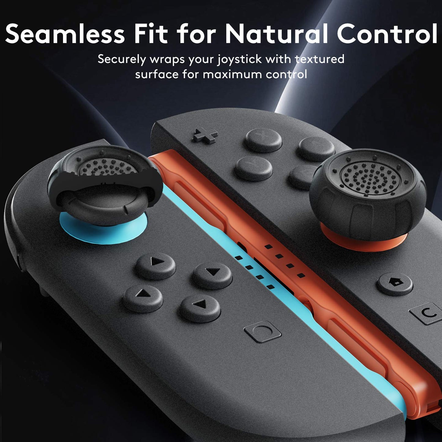 Jemdo for Switch 2/Pro Thumb Grip Covers