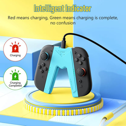Jemdo for Switch 2 Joy-Con Charging Handle