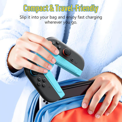 Jemdo for Switch 2 Joy-Con Charging Handle