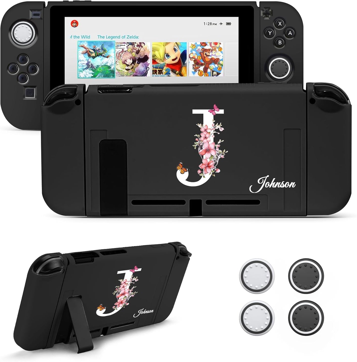 Jemdo for Switch TPU Protective Case