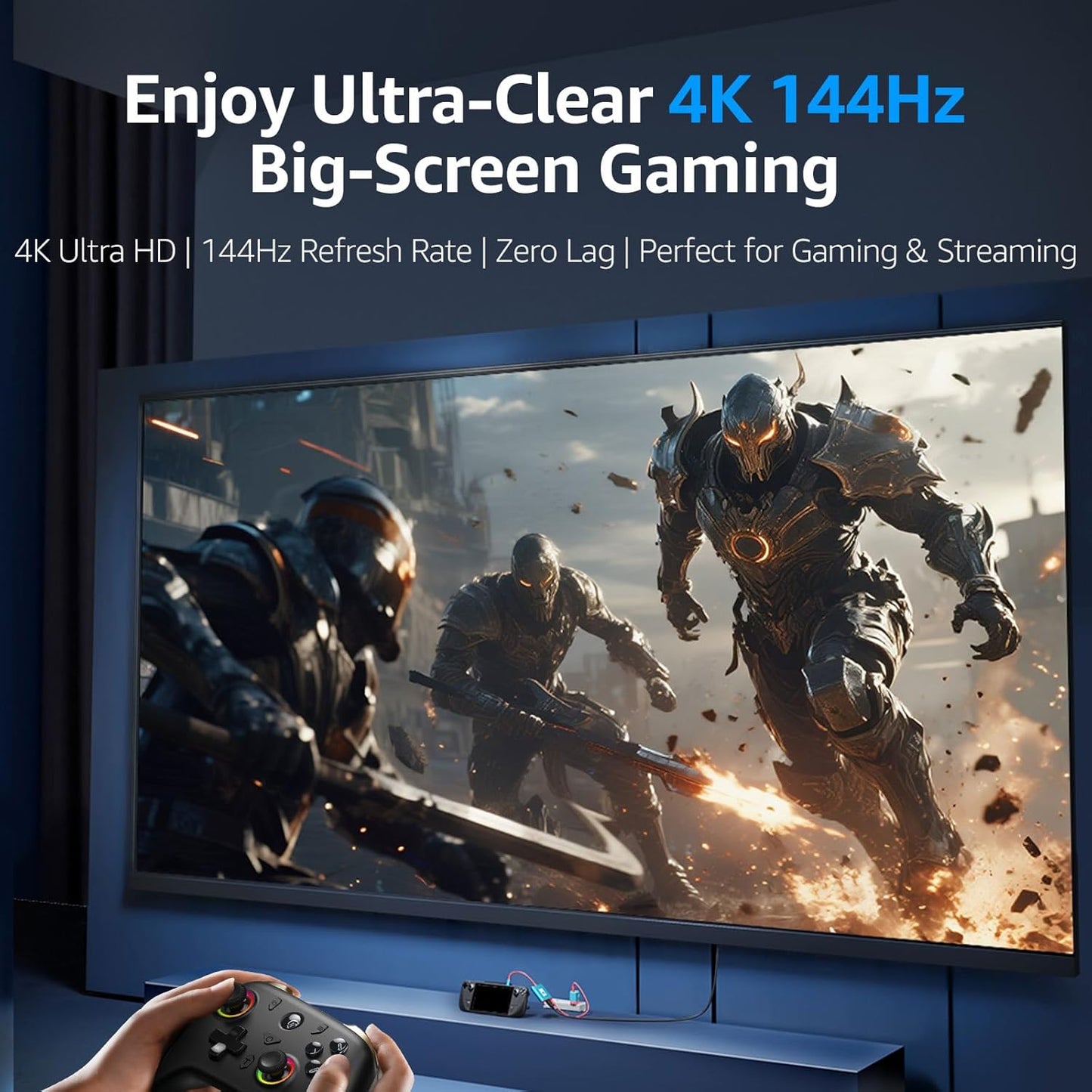Jemdo USB-C to HDMI Dock for Switch 2/OLED