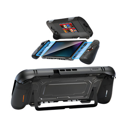 Jemdo for Switch 2 Protective Case Face Cover
