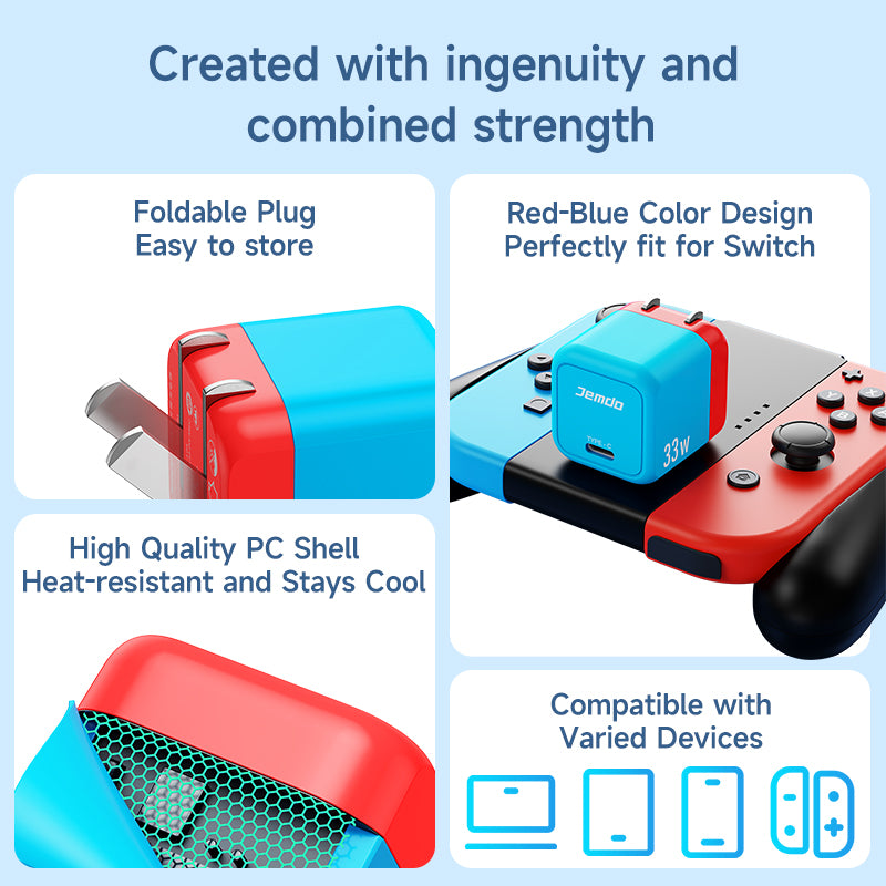 Jemdo 33W GaN Fast Charging Kit