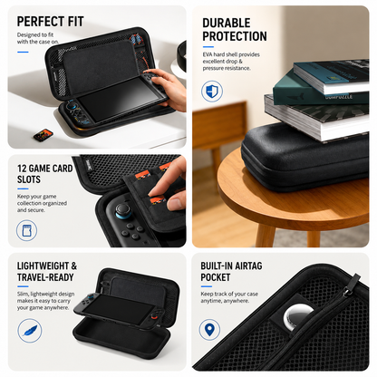 Jemdo Portable Carrying Case for Switch 2