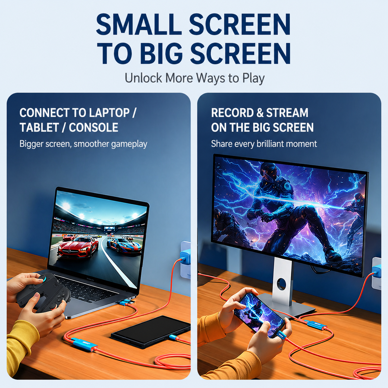 Jemdo One-Cable Video Capture Cord