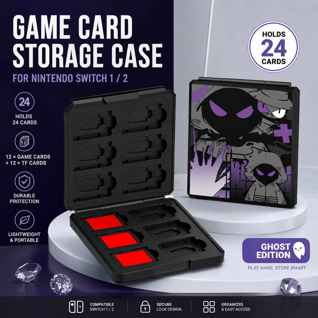 For Switch1/2 Game Card Case