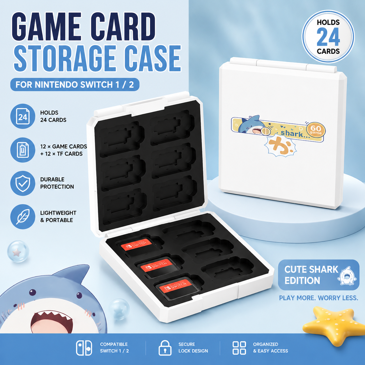 For Switch1/2 Game Card Case