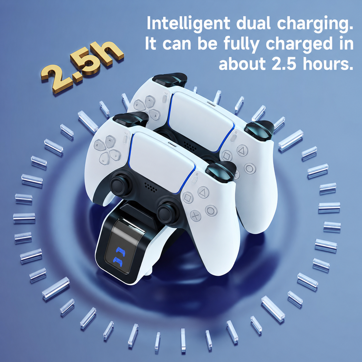 Jemdo PS5 Controller Charging Station