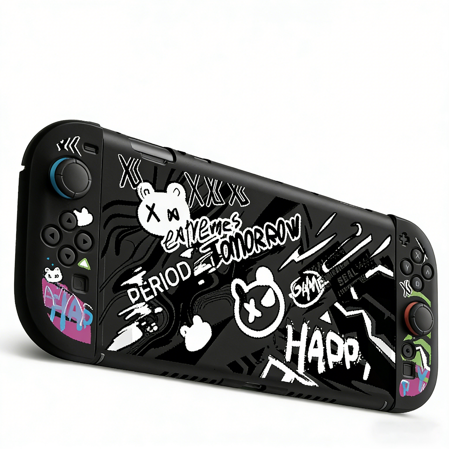Jemdo for Switch 2 Scratch-Resistant Clear Protective Case
