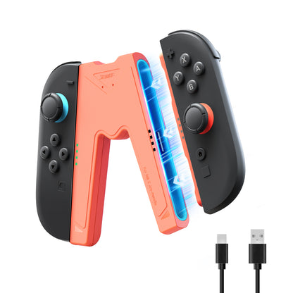 Jemdo for Joy-Con 2 Magnetic Charging Grip