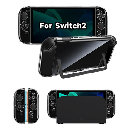 Jemdo for Switch 2 Scratch-Resistant Clear Protective Case