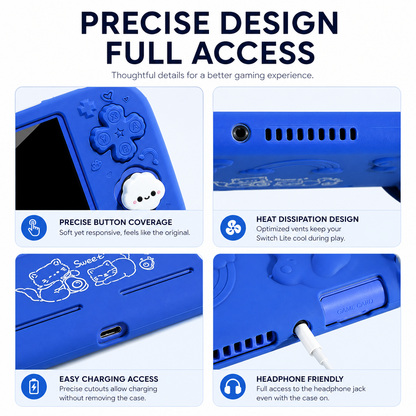 Jemdo Silicone Protective Case for Switch Lite