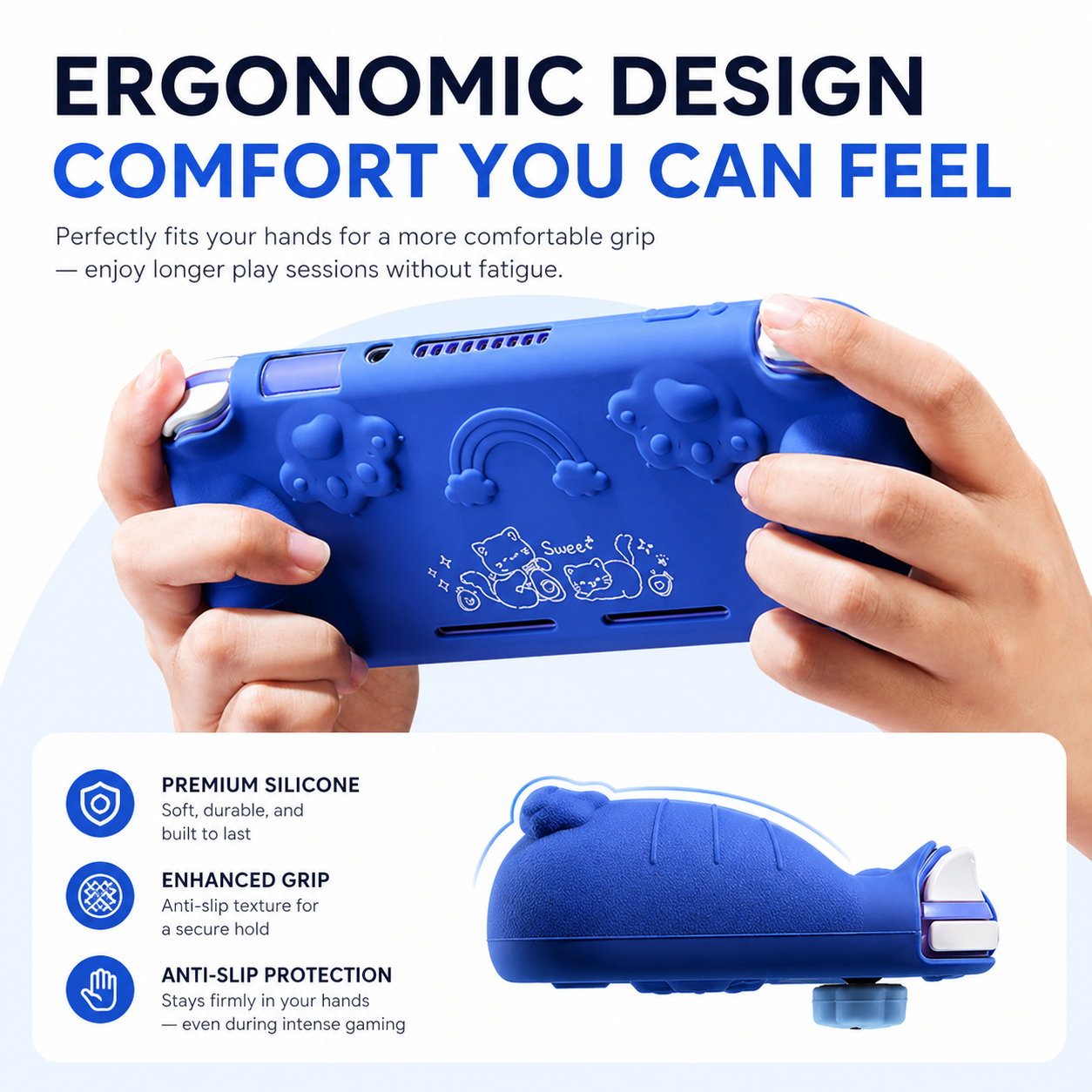 Jemdo Silicone Protective Case for Switch Lite