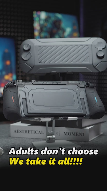 Jemdo for Switch 2 Detachable Protective Case & Faceplate Set