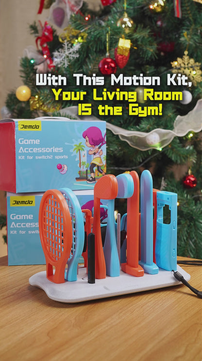 Jemdo 20-in-1 Motion Sports Accessories Set for Switch 1/2